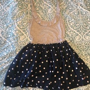 Cute Hollister Spaghetti Strap Polka Dot Dress!